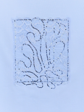 Женская футболка Соло-2 / голубой