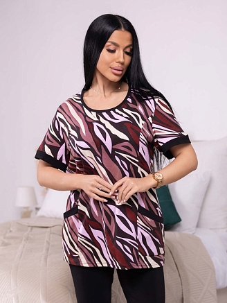 Женский костюм мод.557/11 / Бордовый