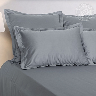 Постельное бельё тенсел Пепельно-серый