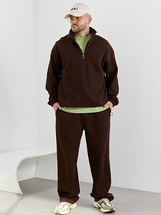 Мужская толстовка Интер-1 / коричневый