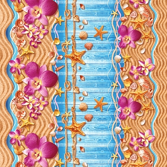 Полотенце банное вафельное полотно / Лагуна 1