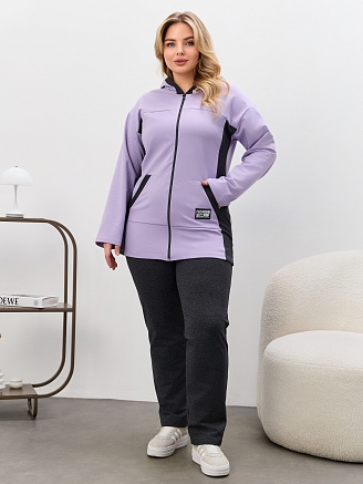 Женский костюм с брюками 2146/2 / Сиреневый