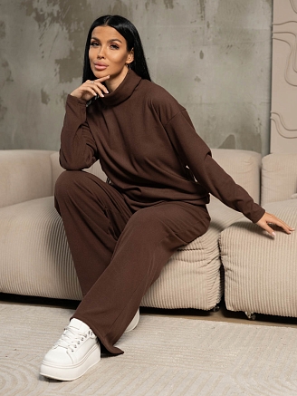 Женский костюм мод.1989/5 / Коричневый