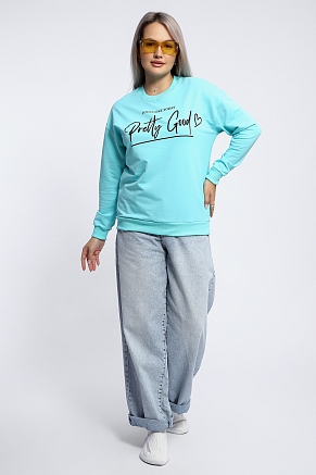 Женская толстовка 80048 / ментол