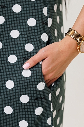 Женский халат 2141/1 / Темный хаки