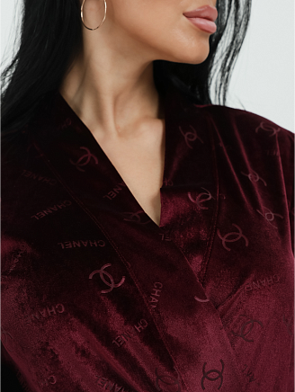 Женский халат Ирма / Бордо