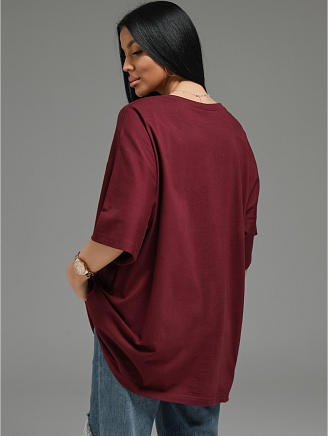 Женская футболка Анита-2 / Марсала