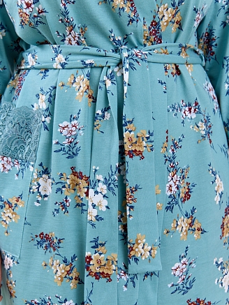 Женский халат Айрис-3 Х-769 / голубой