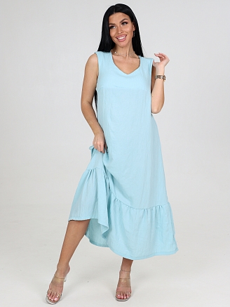 Женское платье Мятка ПлМ-2502 / Голубой