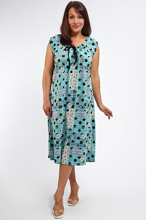 Женское платье 88129 / ментол