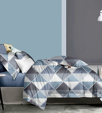 Постельное белье сатин элит на молнии / Энджой