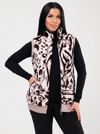 Женский жилет велсофт ЖВ-427 / Тигр