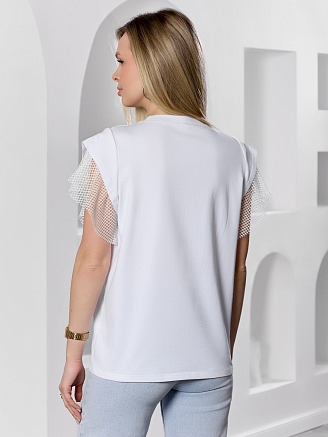 Женская футболка Софт-1 / белый