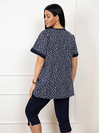 Женский костюм мод.557/12 / Синий