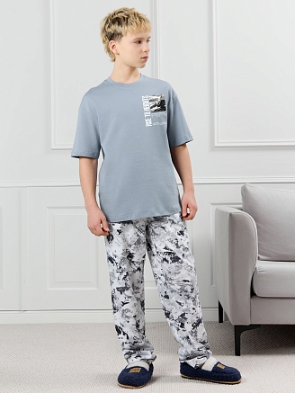 Детский костюм Олимп-1 КМ-215 / серый