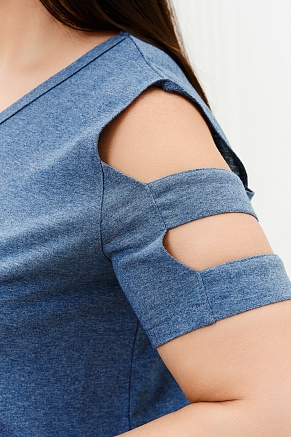 Женская туника 9146 / джинс