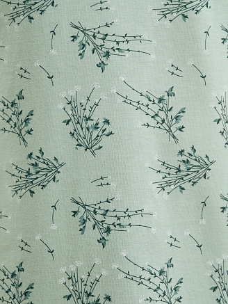 Женская ночная сорочка Канна-1 / зелёный