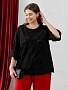 Женская блузка Милица-1 / черный-3