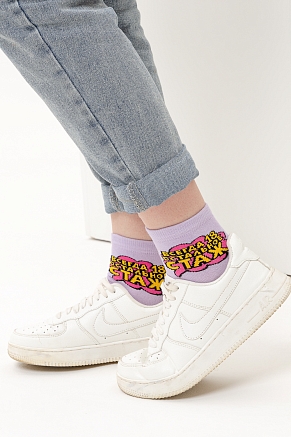 Женские носки стандарт Всегда 18 (набор 2 пары) / сирень