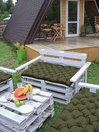 Матрас для садовой мебели арт. МО80 / Хаки