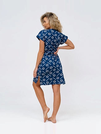 Женский халат мод.1671/7 / Синий