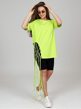 Женская футболка ДО-134.05 / Лайм