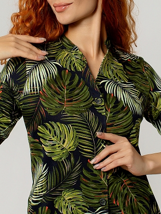 Женская туника "Сафари" / Зелёный арт.к3305зл