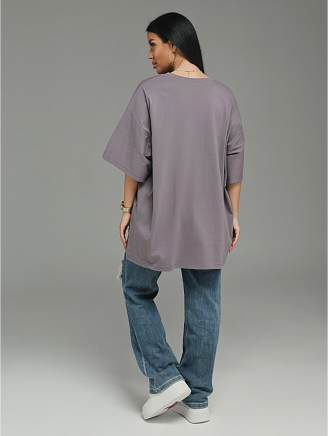 Женская футболка Анита-2 / Светлый графит