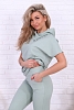 Женский костюм с брюками 27312 / ментол №9