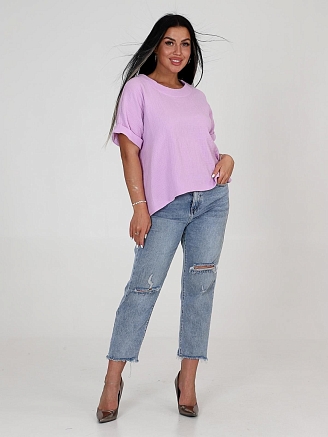 Женская футболка Джил / сиреневый