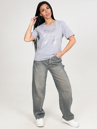 Женская футболка М-980 / Серый