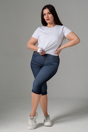 Бриджи женские 1288 / темно-синий