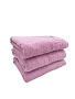 Полотенце махровое Туркмения греческий бордюр / розовый 430 г/м2