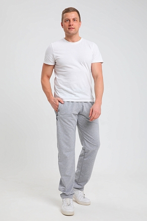 Брюки мужские 22231 / серый меланж