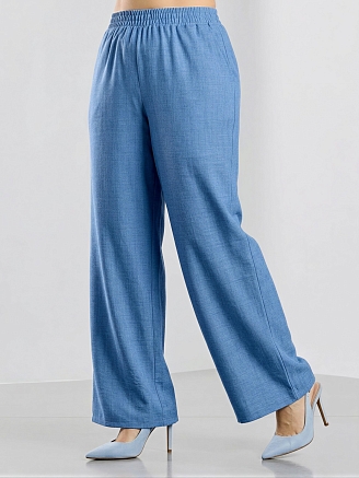 Женские брюки "Женский каприз-2" / синий