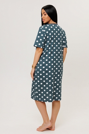 Женский халат 2141/2 / Серо-зеленый