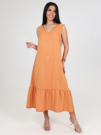 Женское платье Мятка ПлМ-2502 / Оранжевый