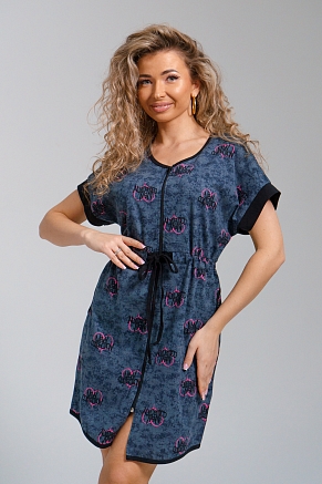 Халат женский 53021 / серый