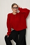 Женский джемпер 84505 / бордо
