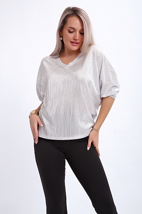 Женская блузка 32740 / жемчуг