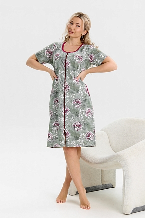 Женский халат 37002 / хаки