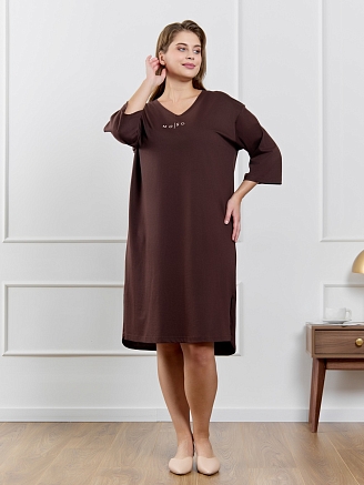 Женская туника Сотерн / шоколадный