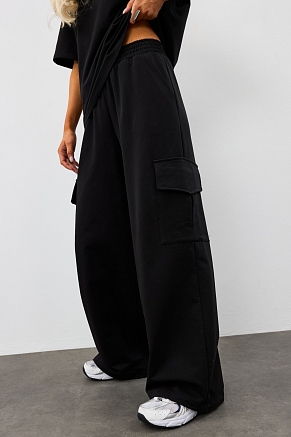 Женский костюм Нила-2 (на рост 175 см) / чёрный