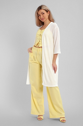 Женский кардиган 32744 / молочный