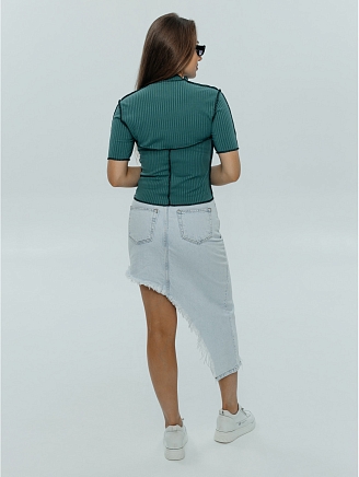 Женская футболка Клео / Мята