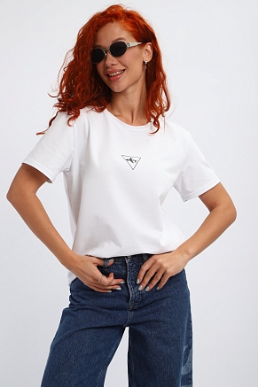 Женская футболка 85558 / белый