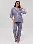 Женский костюм К-132(К) / Серый (сердечки)