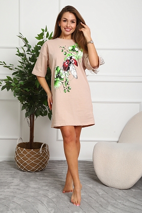 Женская туника 20525 / бежевый