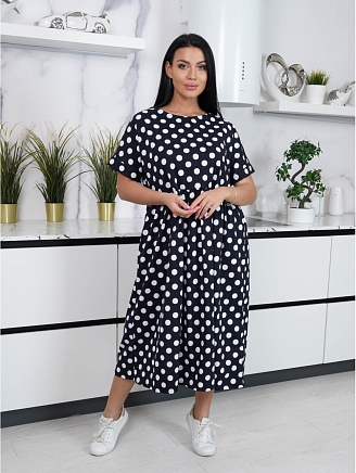 Женское платье Люция / Темно-синий