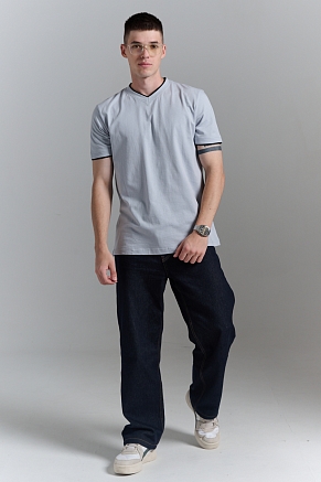 Футболка мужская 14490 / светло-серый